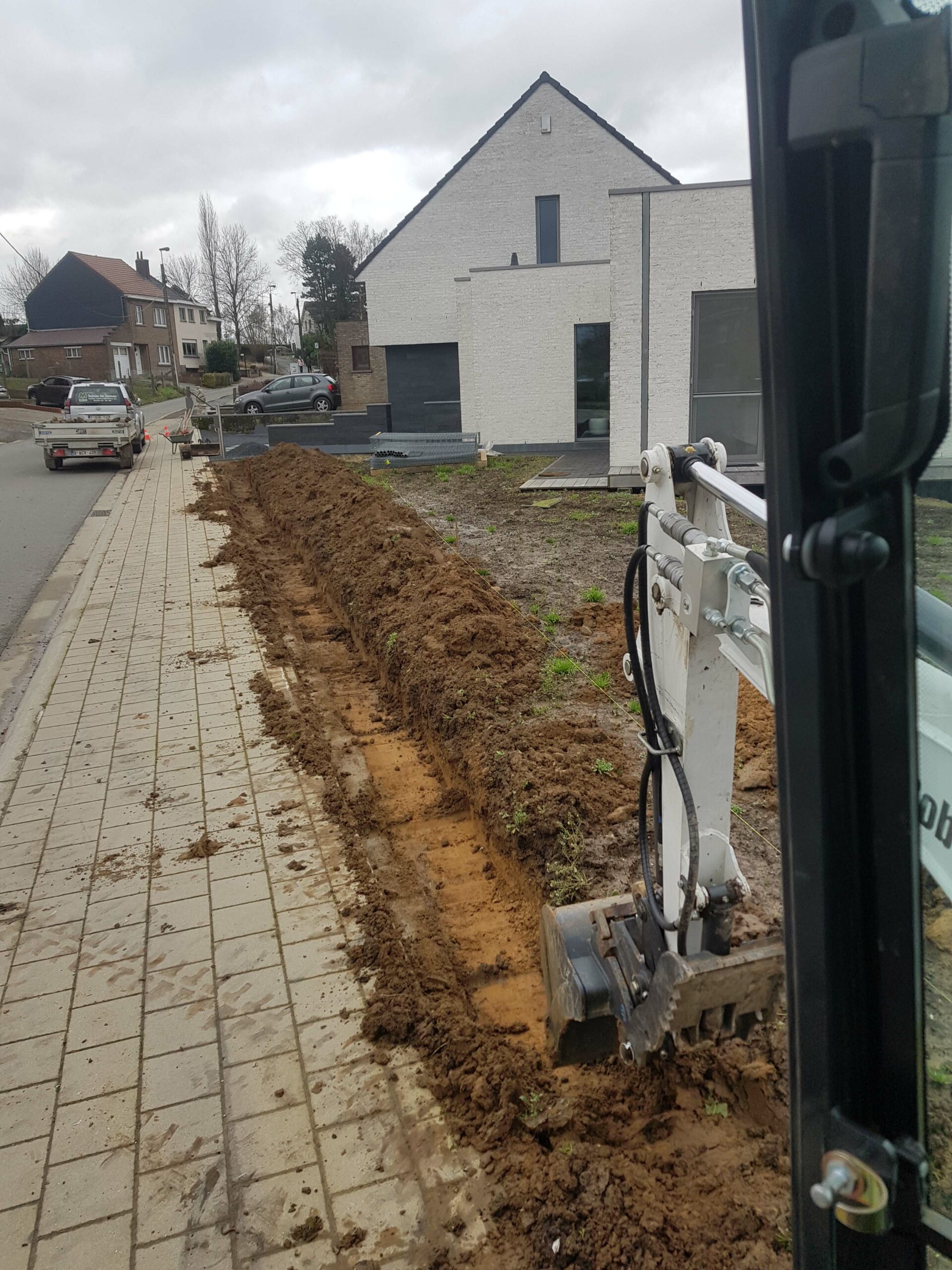 Aanleg tuin straatzijde 6