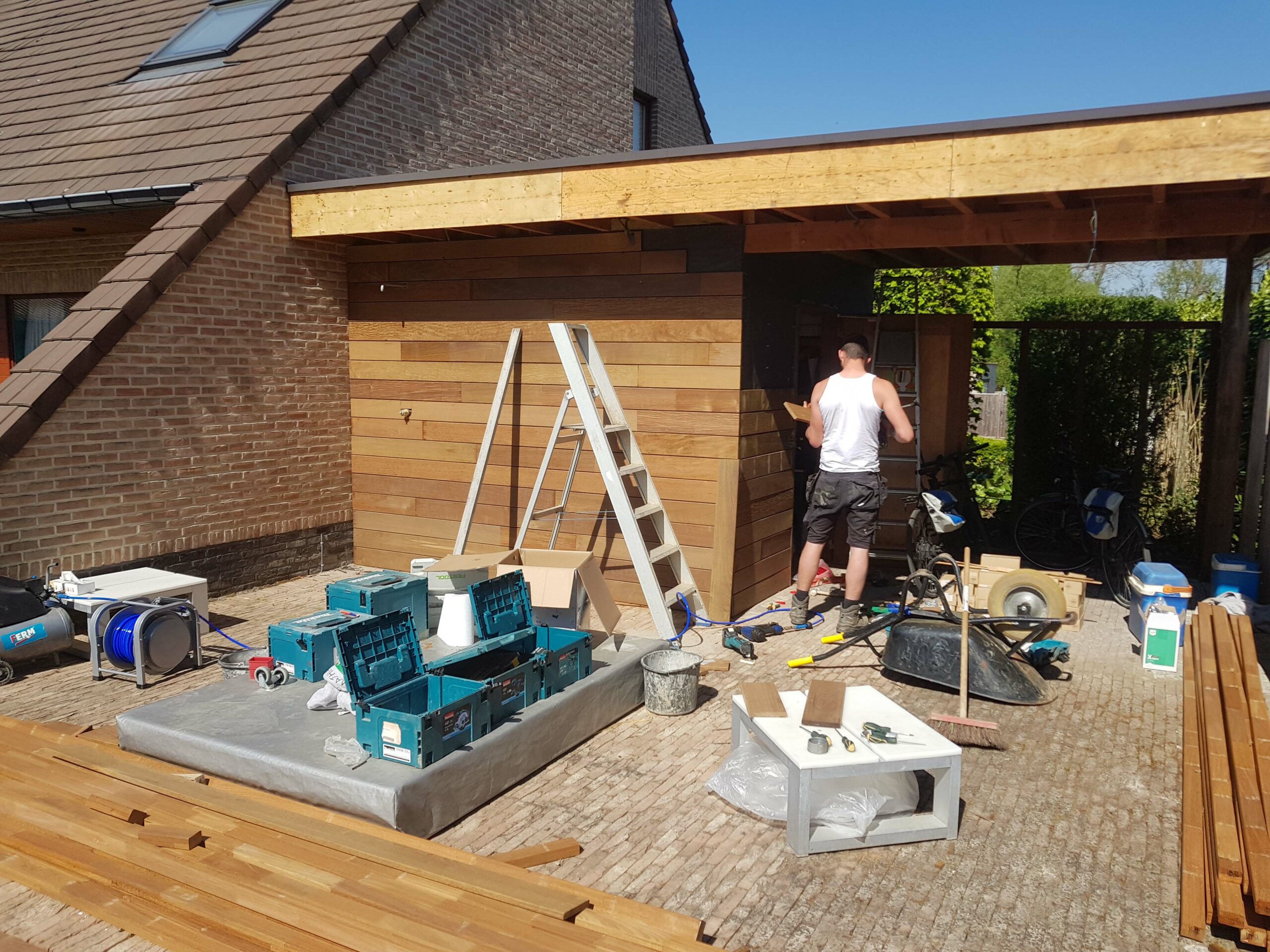 Randafwerking zwembad 3